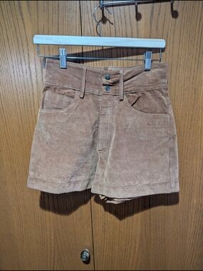 Express Suede Shorts